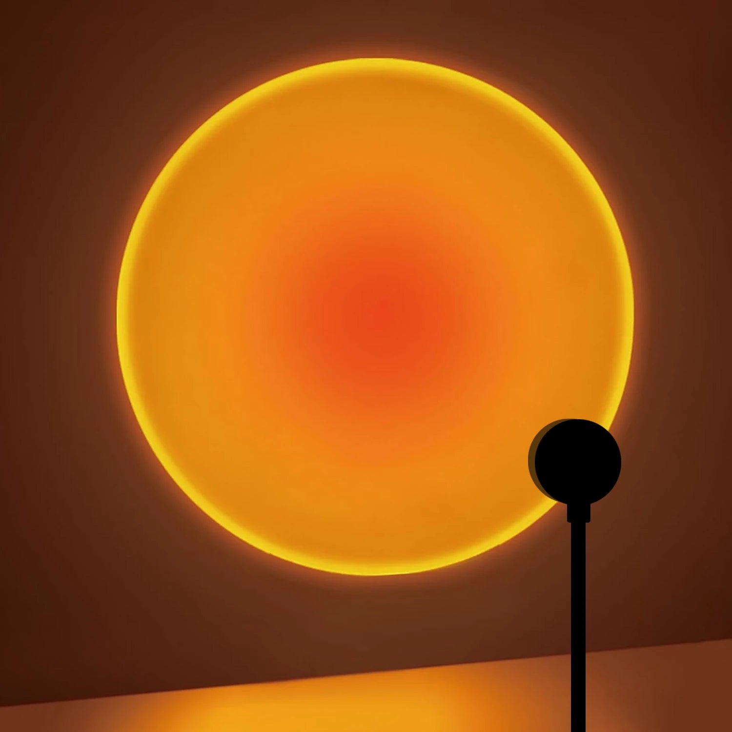 Sunset Projection Lamp — USB Ambient Mood Light with 180° Rotation