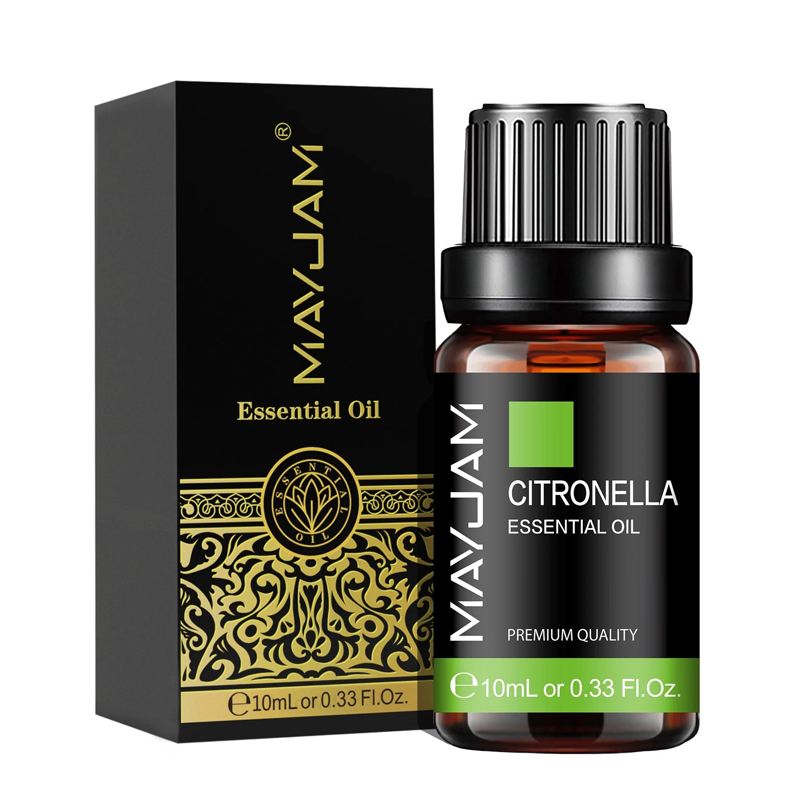 Pure Aromatherapy Essential Oil — 10ml for Diffusers (Choose Your Scent)