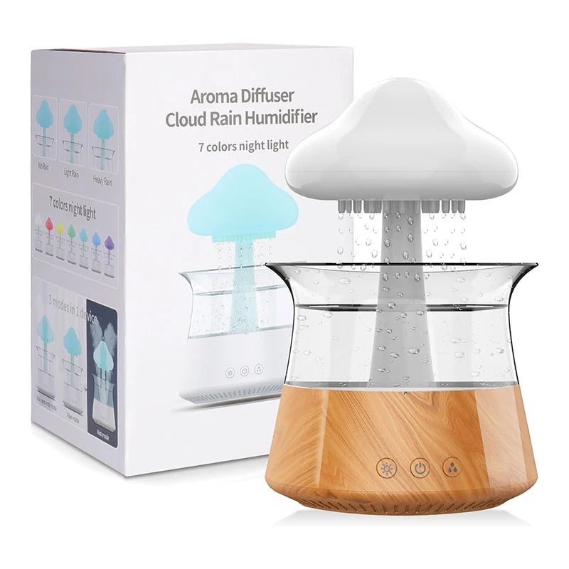 Mystical Rain Cloud Aroma Diffuser – 7-Color Night Light & Humidifier
