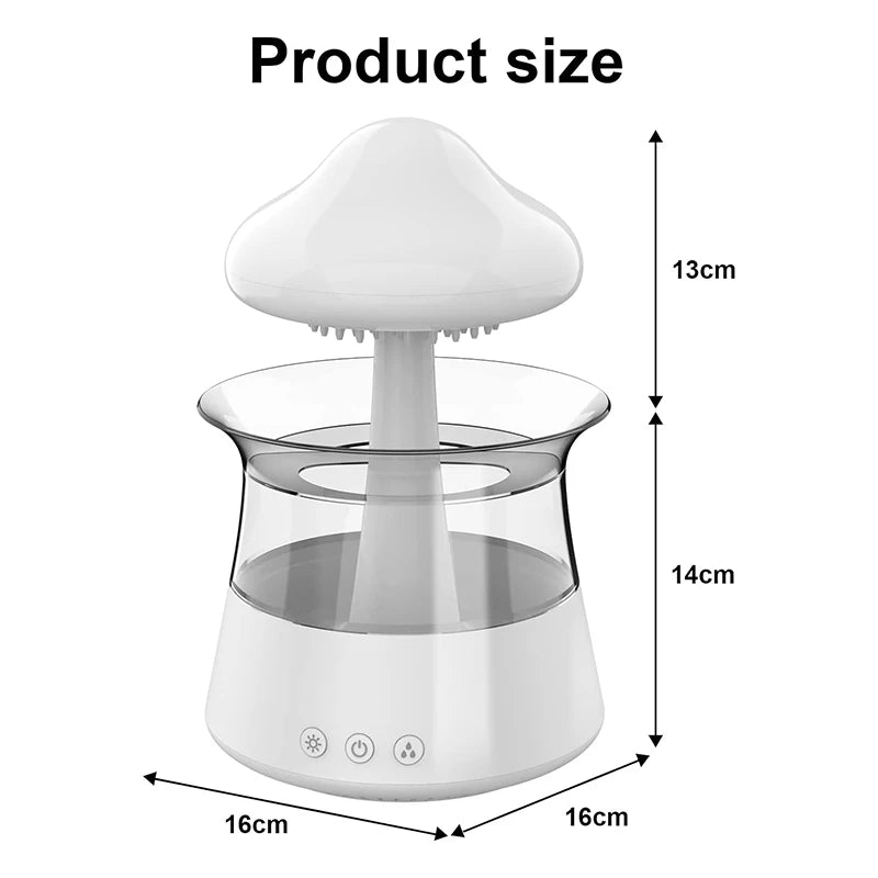 Mystical Rain Cloud Aroma Diffuser – 7-Color Night Light & Humidifier