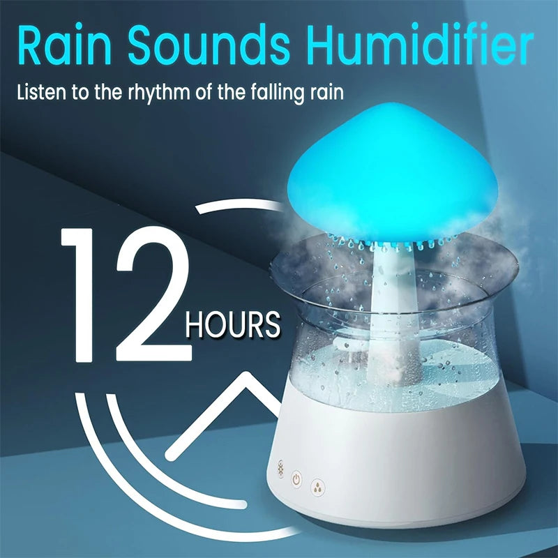 Mystical Rain Cloud Aroma Diffuser – 7-Color Night Light & Humidifier