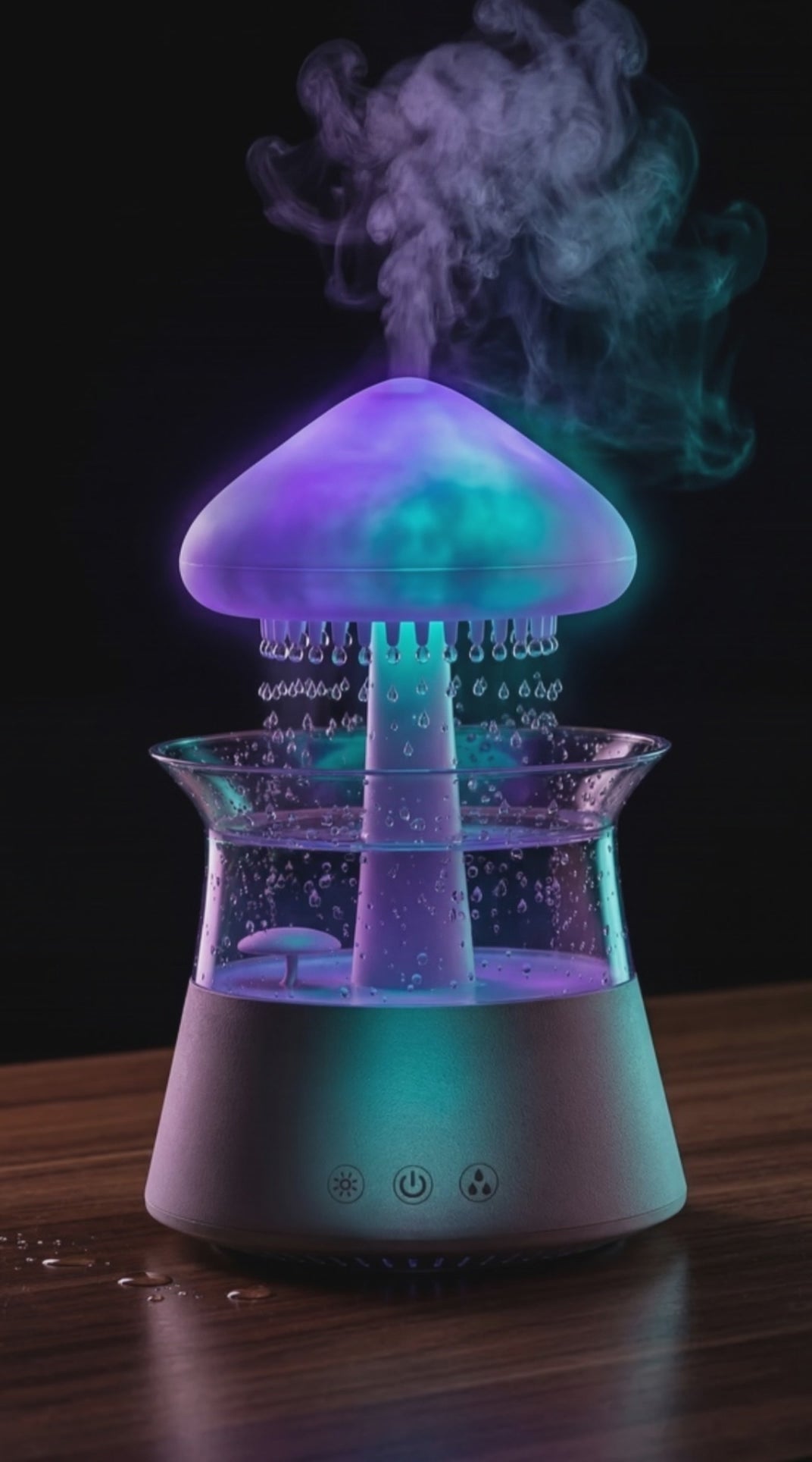 Mystical Rain Cloud Aroma Diffuser – 7-Color Night Light & Humidifier